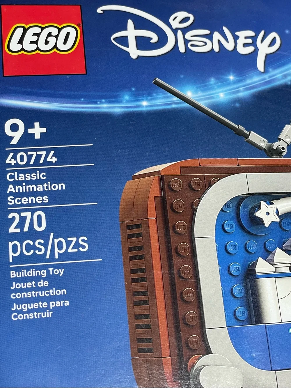 LEGO Disney Classic Animation Scene TV Set - Disney - Toy Story - Lion King